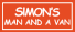 Simons man and a van logo
